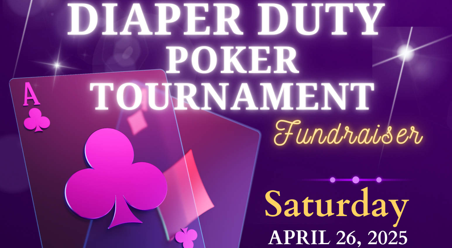 Diaper Duty Poker Tournament